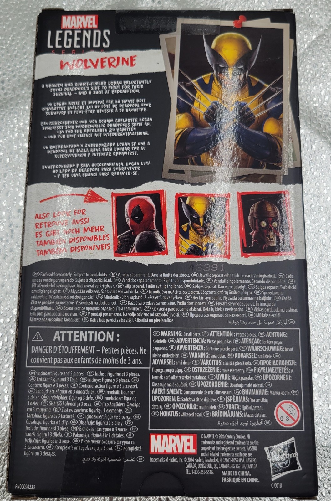 Marvel Legends Deadpool & Wolverine Wolverine 6&Prime; Action Figure Brand New