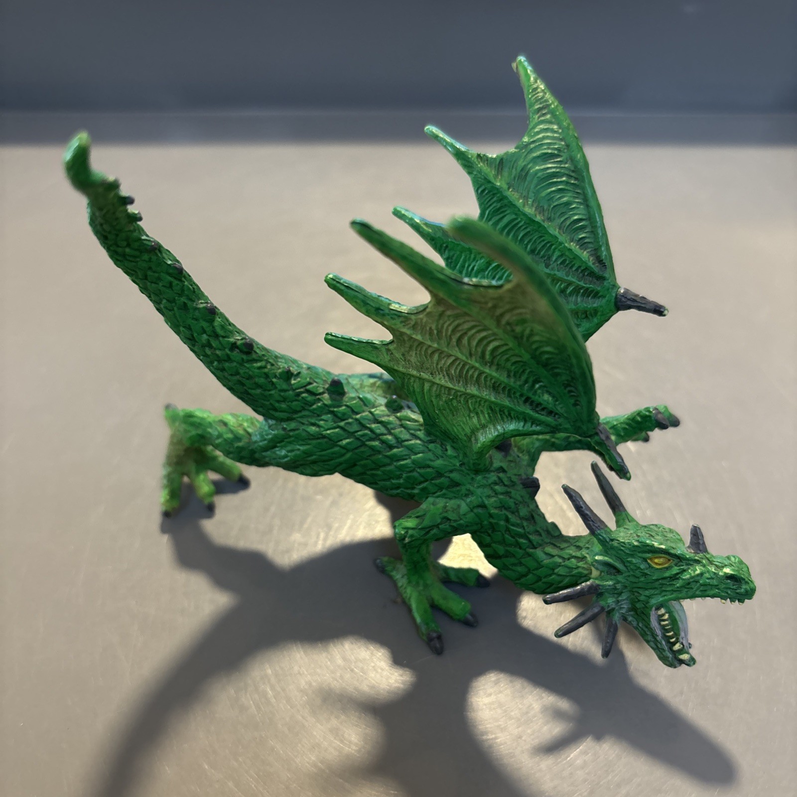 Jurassic Fun Toys – Green Forest Dragon – 2011 Fantasy Toy Figure 4&Prime; Tall