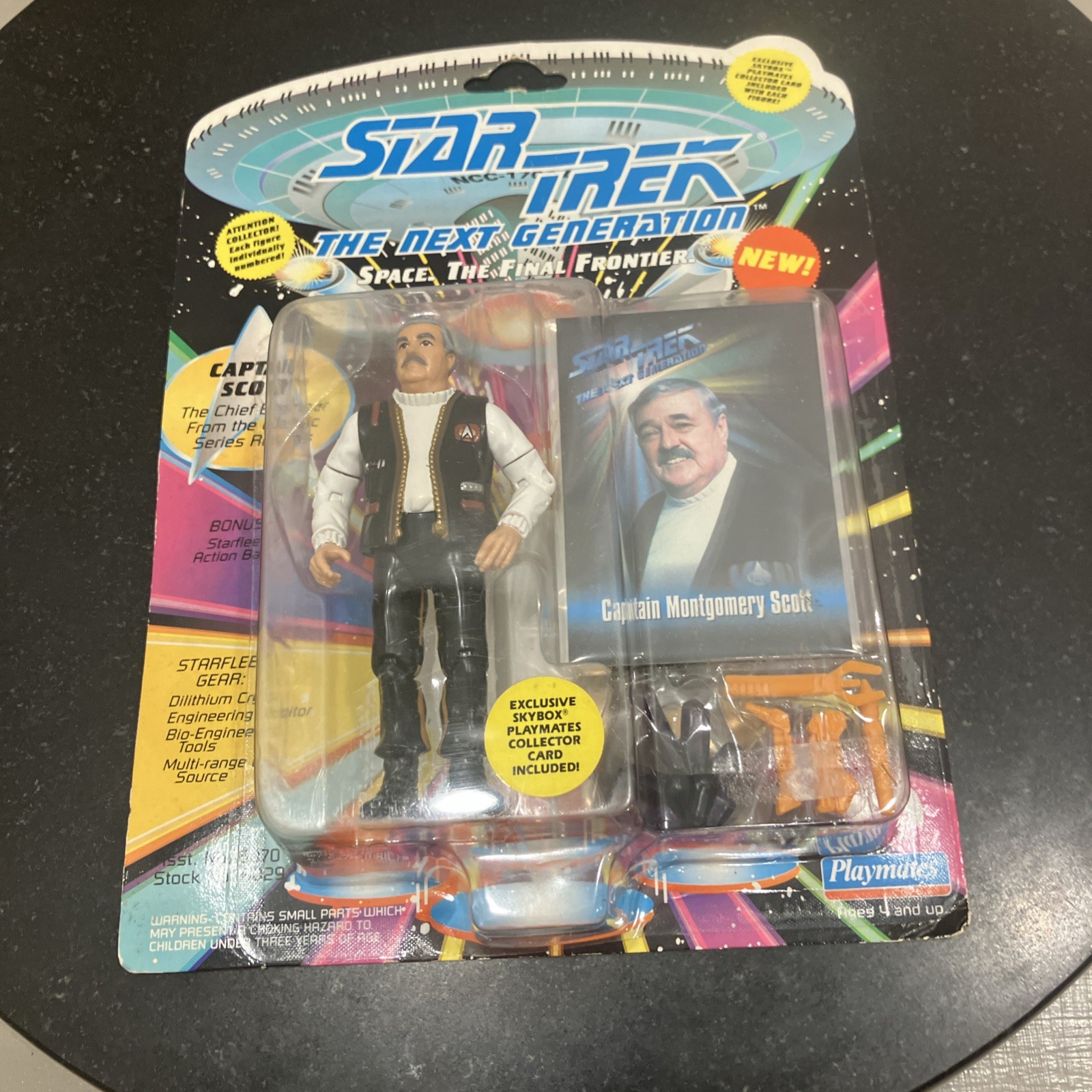 Playmates Toys Star Trek Next Generation Scott Scotty new sealed