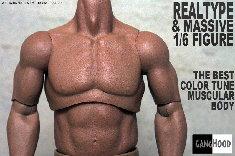 GangHood 1/6 Scale Muscular Body 1.0 Version for Logan Wolverine Arnold Bane