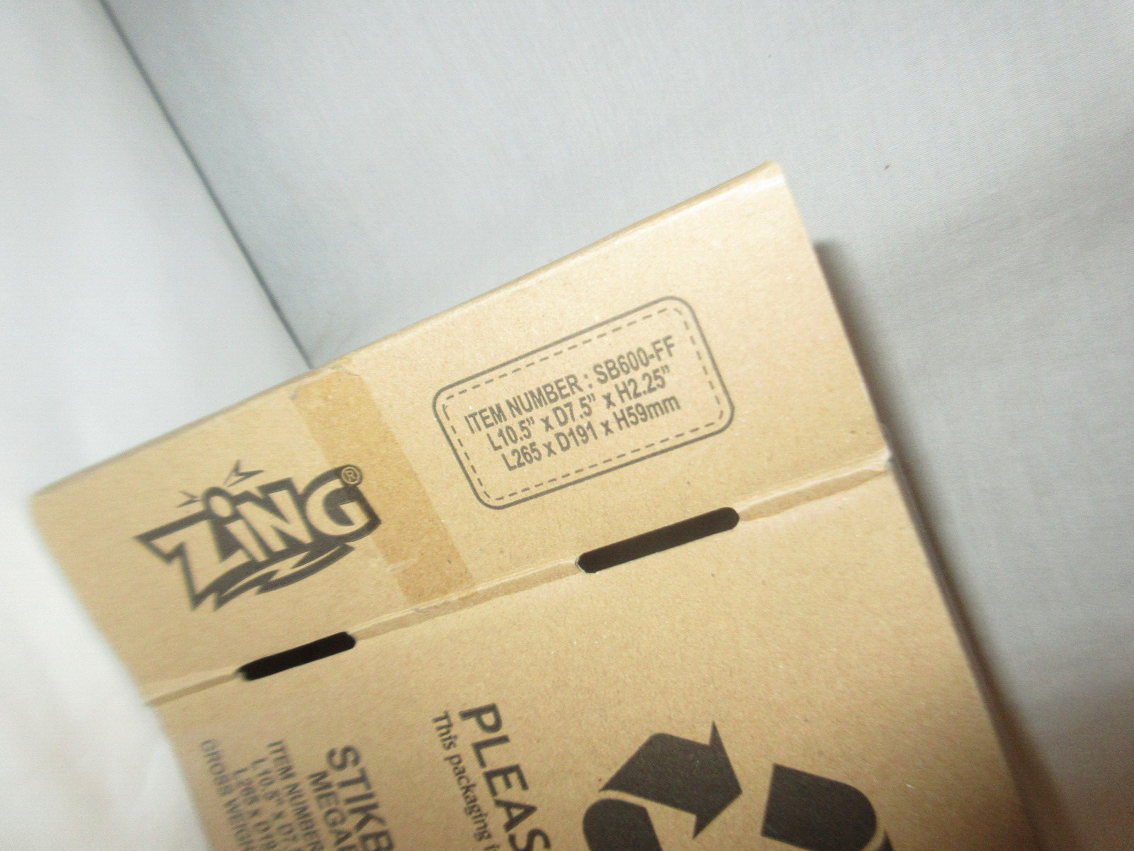 Zing StikBot Item Number SB600-FF Box