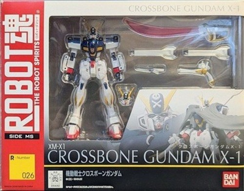 BANDAI Robot Spirit Sides MS Crossbone Gun dam XM-X-1 Mobile Suit Figure NEW