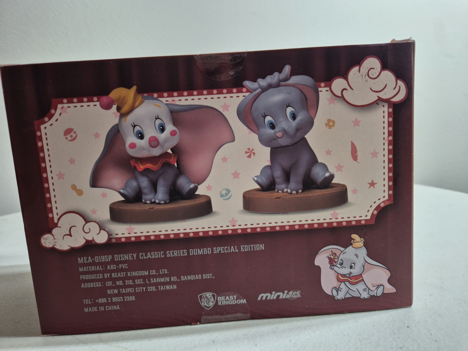 Beast Kingdom Mini Egg Attack Disney Classic Special Edition Dumbo (2 Pack)