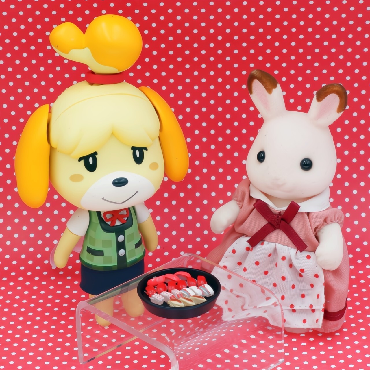 Random 1/12 Scale Sushi Diorama Prop Food 6&Prime; Action Figure Dollhouse Accessory