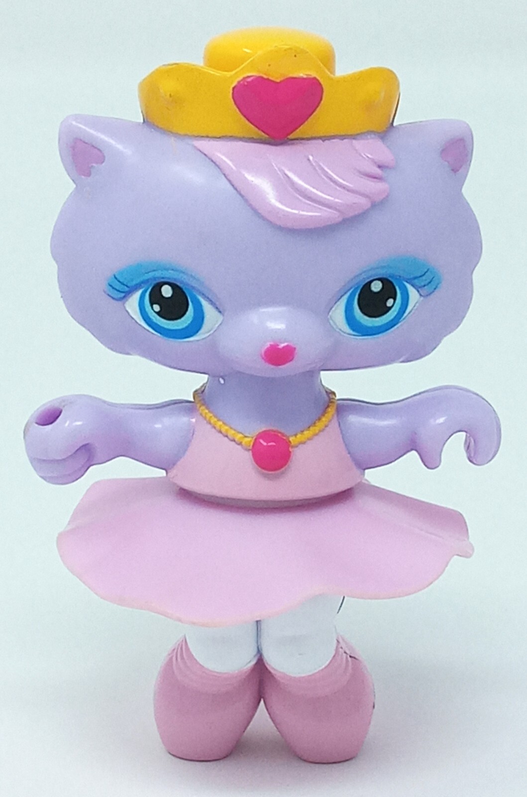 Tara Toy Tu-tu Twirlz Pretty Petz Puppy purple w/ pink 3.25&Prime; tall working