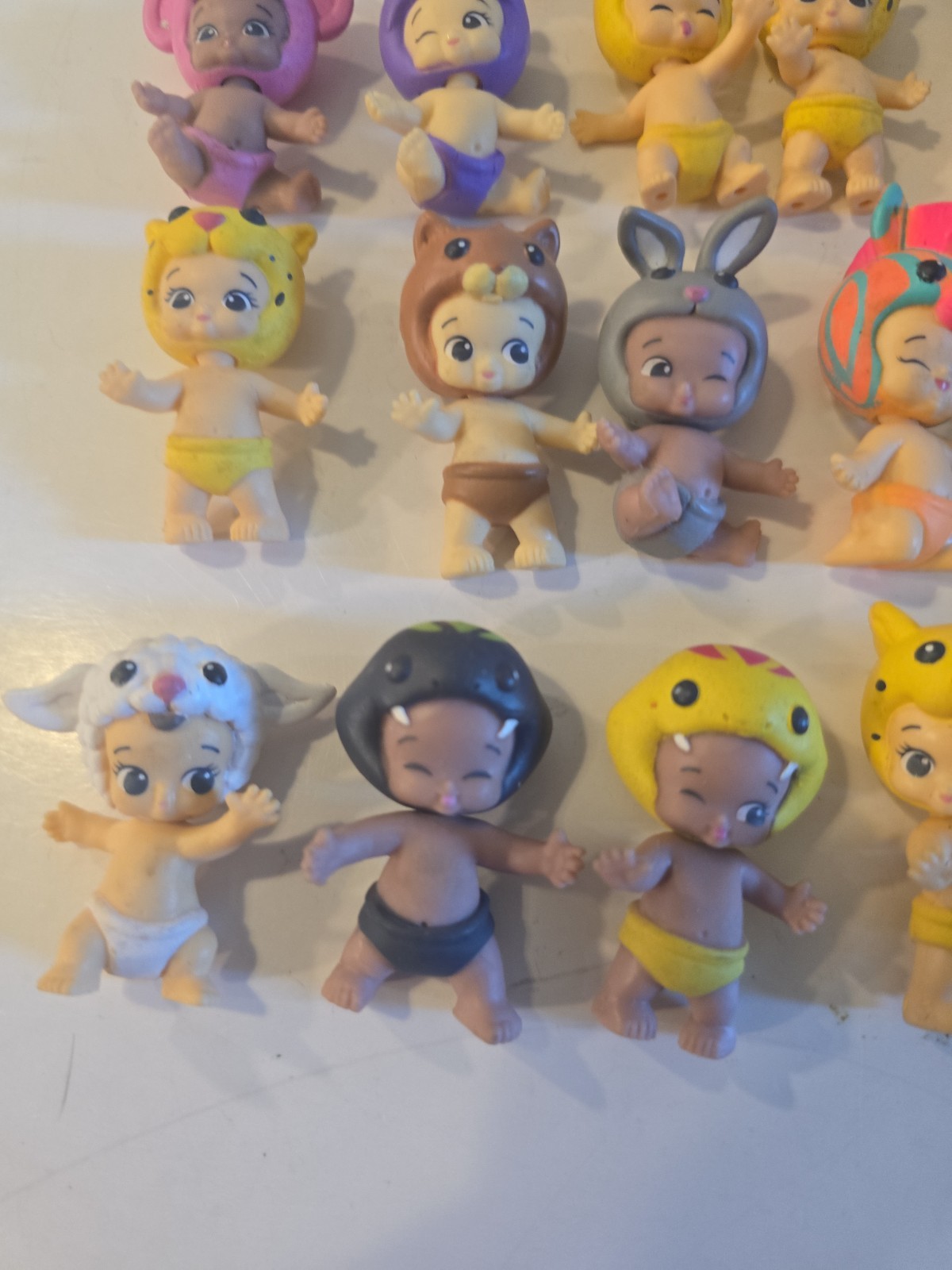 TWOZIES LOT of 42 Babies Moose Dolls Minis Miniature Figures Animals Season 1&2