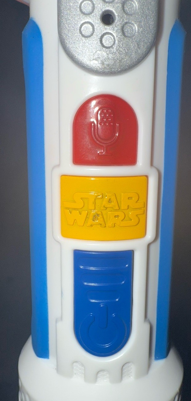 Star Wars Lightsaber Blade Builders Blast-Tech blue Light & Sounds