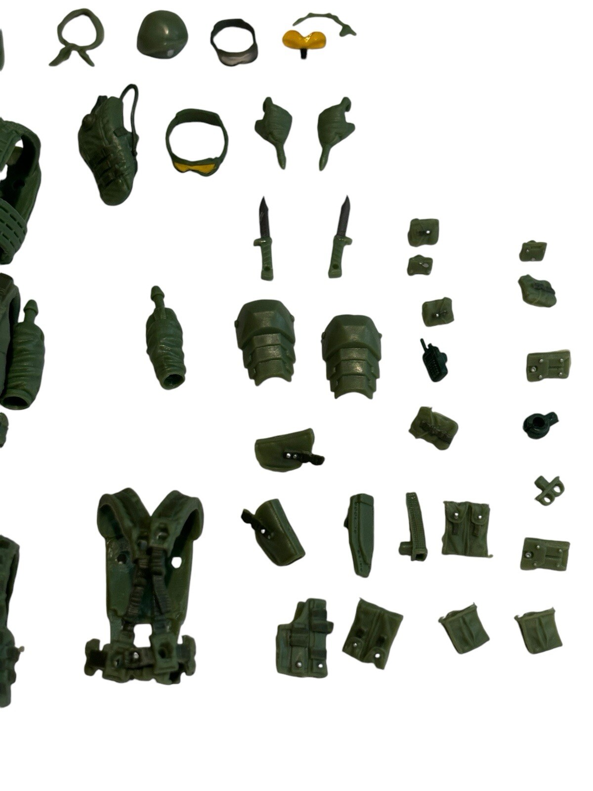 MTF 4&Prime; Figure Marauder Task Force Green Field Ops Trooper Deluxe Armor Bandolier