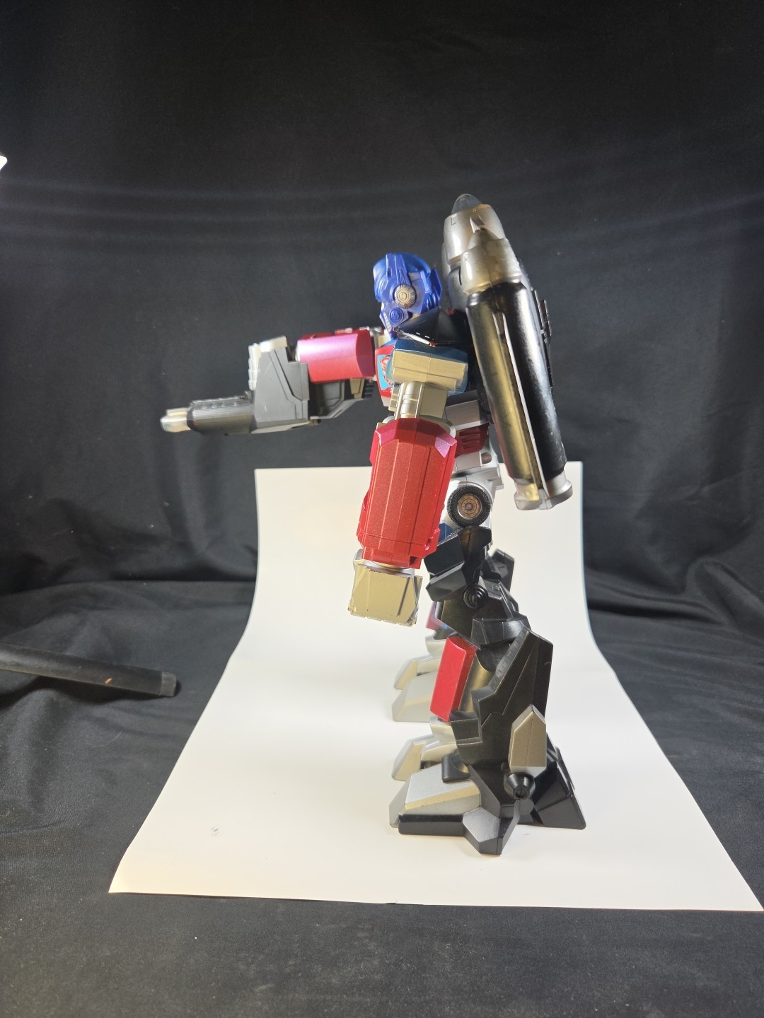Transformers Mega Power Bots OPTIMUS PRIME Hasbro 12&Prime; Sounds Light Don&rsquo;t Work