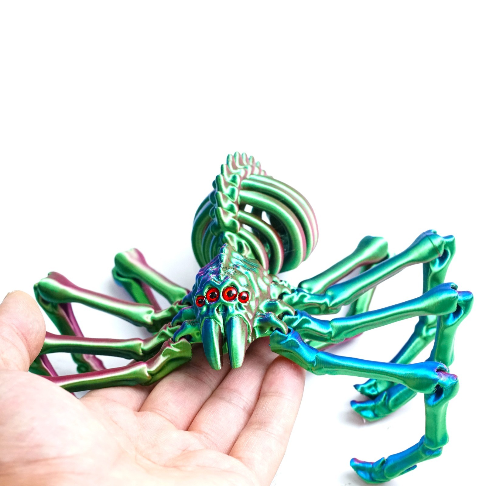 10.2inch 3D Printed Tarantula Model,Articulated Animals figure,Toys Home Decor