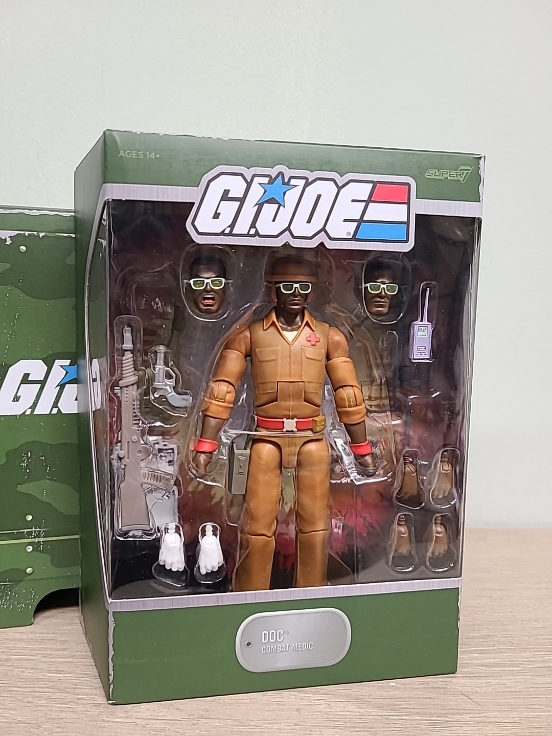 Super7 ULTIMATES! G.I. Joe Doc Retro Action Figure with Accessories