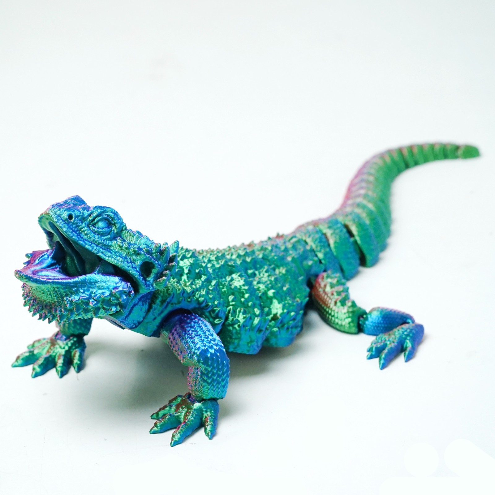 3D Printed Chameleon Model,Articulated Animals Figure,Fidget Toys Home Decor