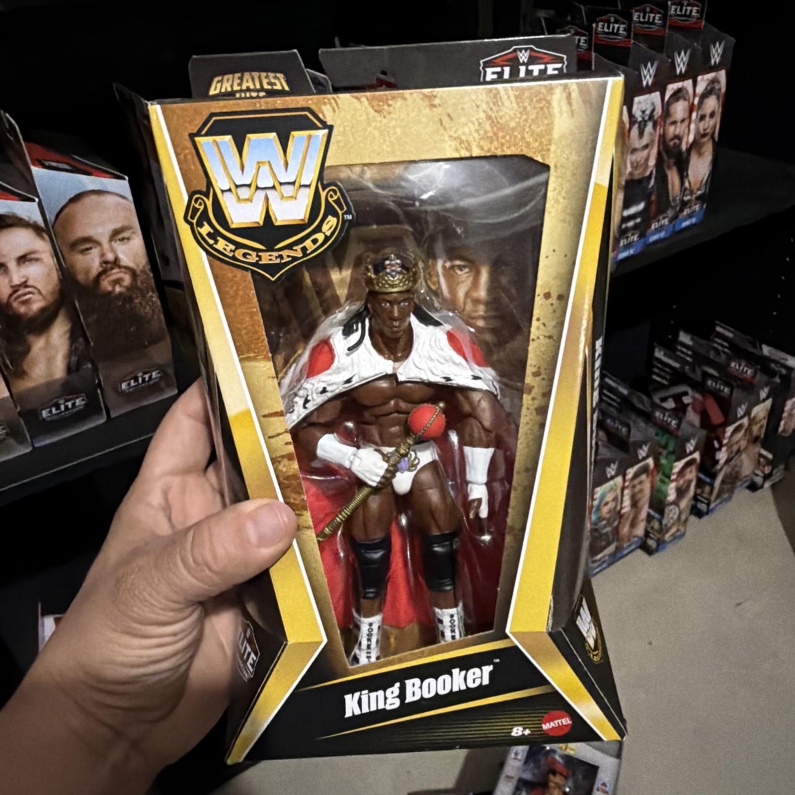 WWE Legends Elite Greatest Hits King Booker Target Exclusive