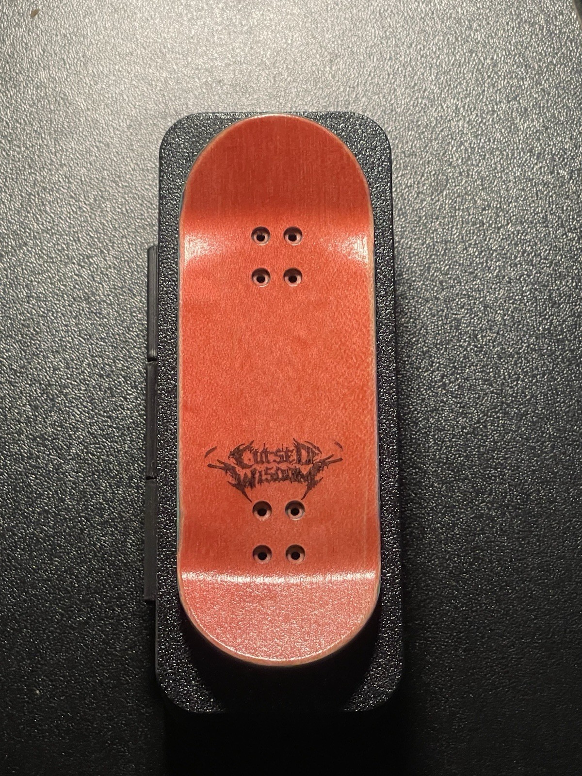 NEW 34mm Handmade Splitply Maple Fingerboard Deck – Handcrafted in California