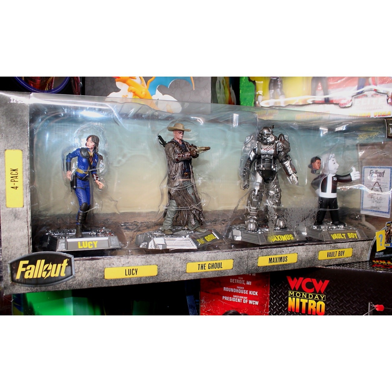McFarlane FALLOUT 4 pack LUCY, MAXIMUS, THE GHOUL & VAULT BOY STATUE FIGURES 6&Prime;