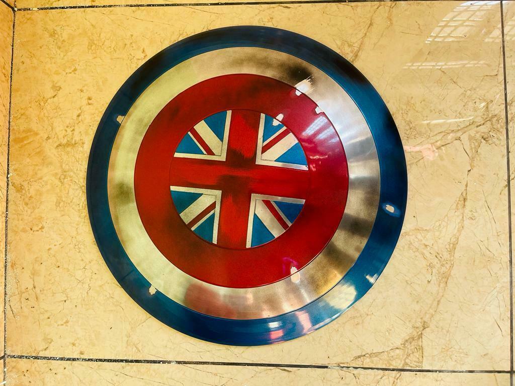 Marvel Damage Design 22 » Captain Carter Metal Prop Screen Replica Shield