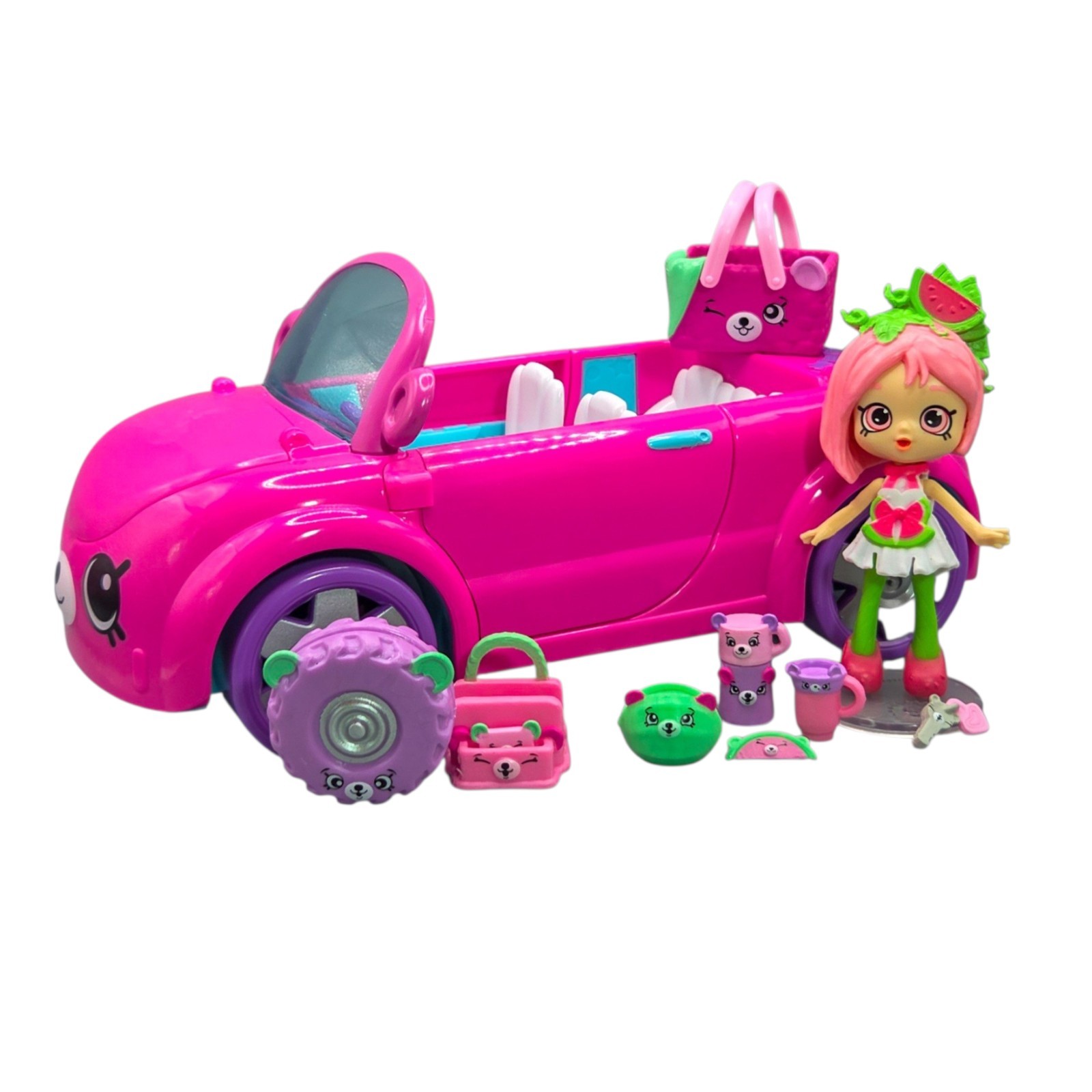 Shopkins Happy Places Lil Shoppie Bearry Berry Fun Convertible Pippa Melon