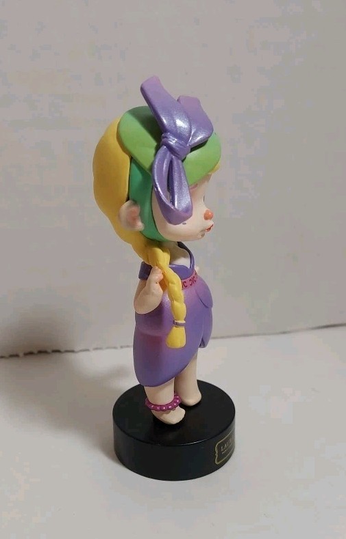 LAURA ART x TOYCITY Floral Flower Fashion Series Mini Figure Art – Purple Iris