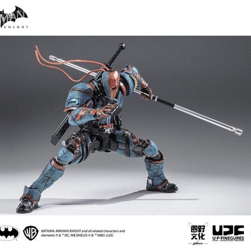 US SHIP – Deathstroke 1/12 Scale Figure Arkham Knight DC Collectible LPZZ NEW