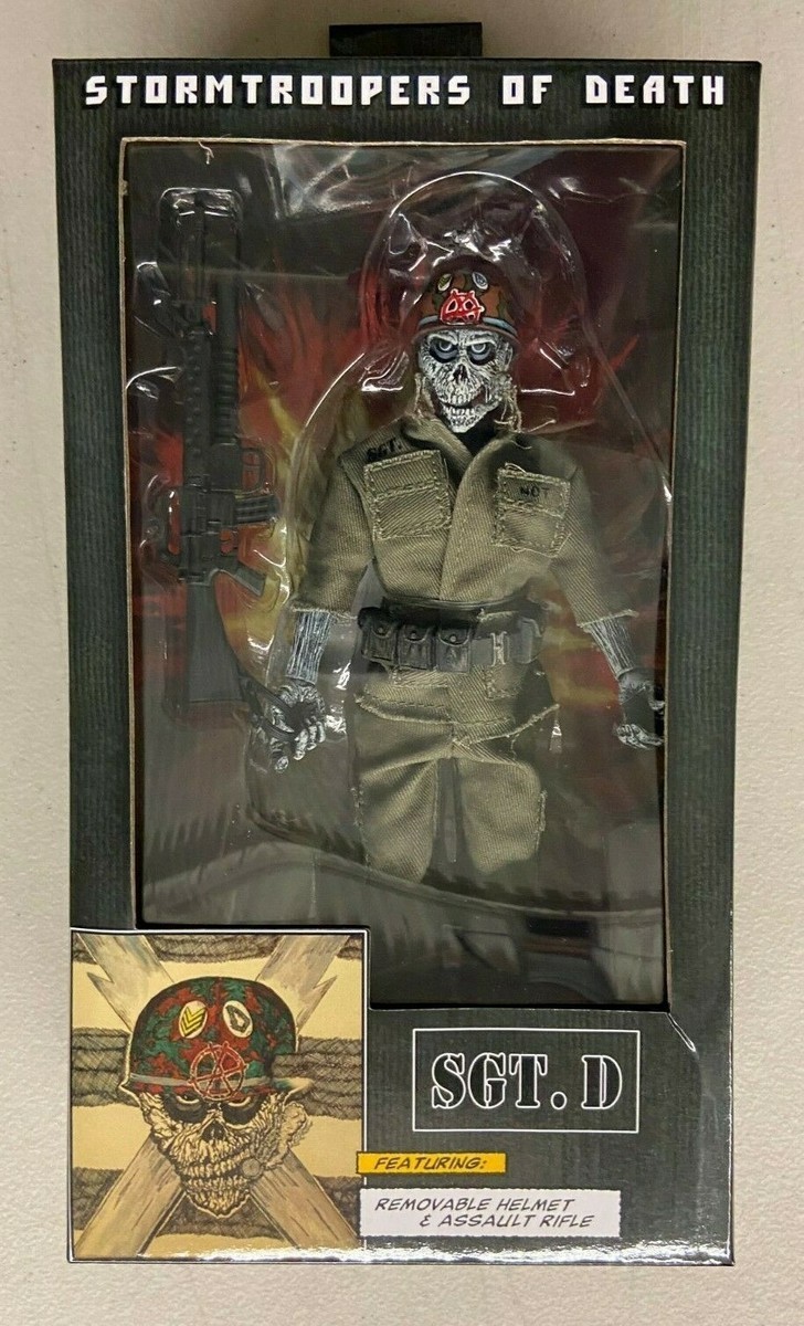 NECA S.O.D. – Sgt. D (Clothed) Action Figure