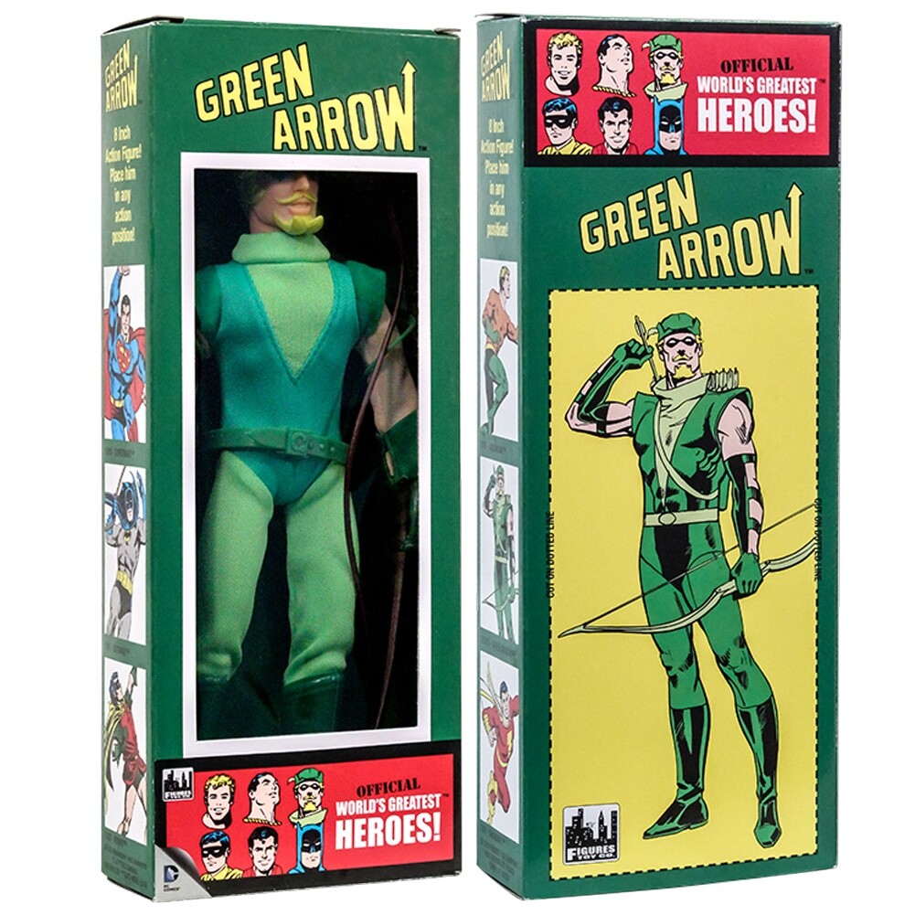 DC Comics Retro Style Boxed 8 Inch Action Figures: Green Arrow