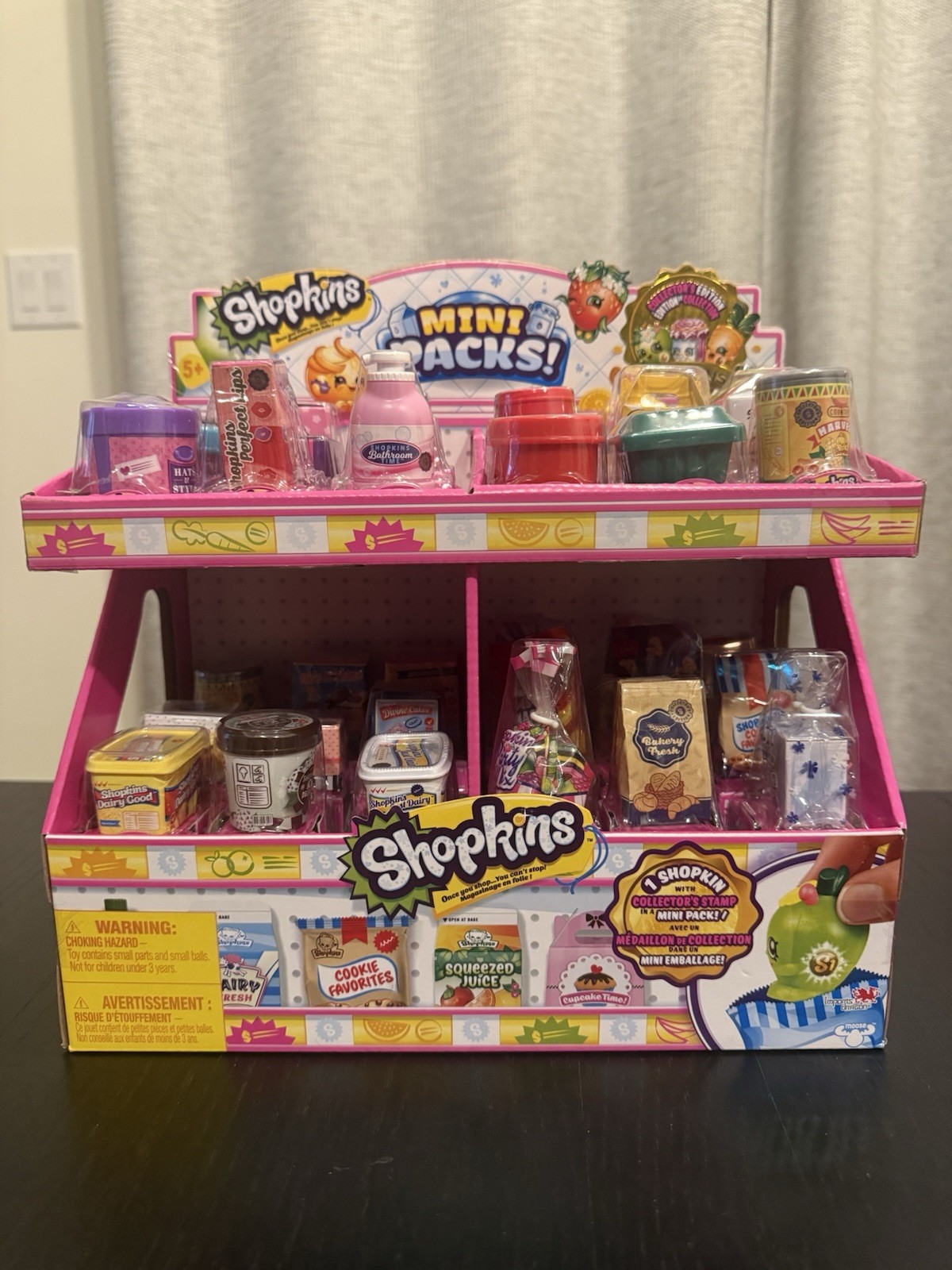 2017 Shopkins Season 10 Mini Blind Pack Retail Display (36 Unopened Packs)