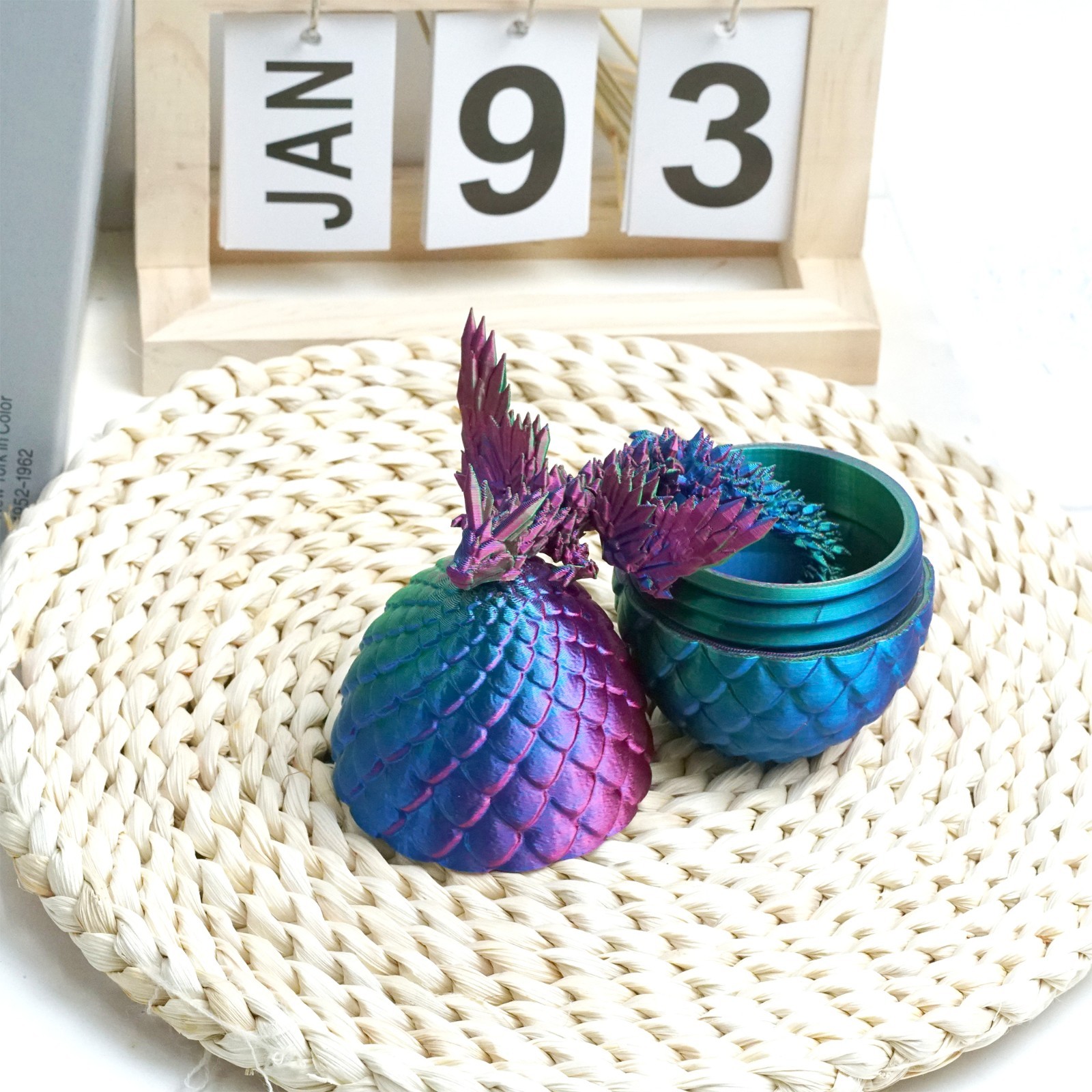 3D Printed Pterosaur Egg Model,Articulated Animals figure,Fidget Toys Home Decor