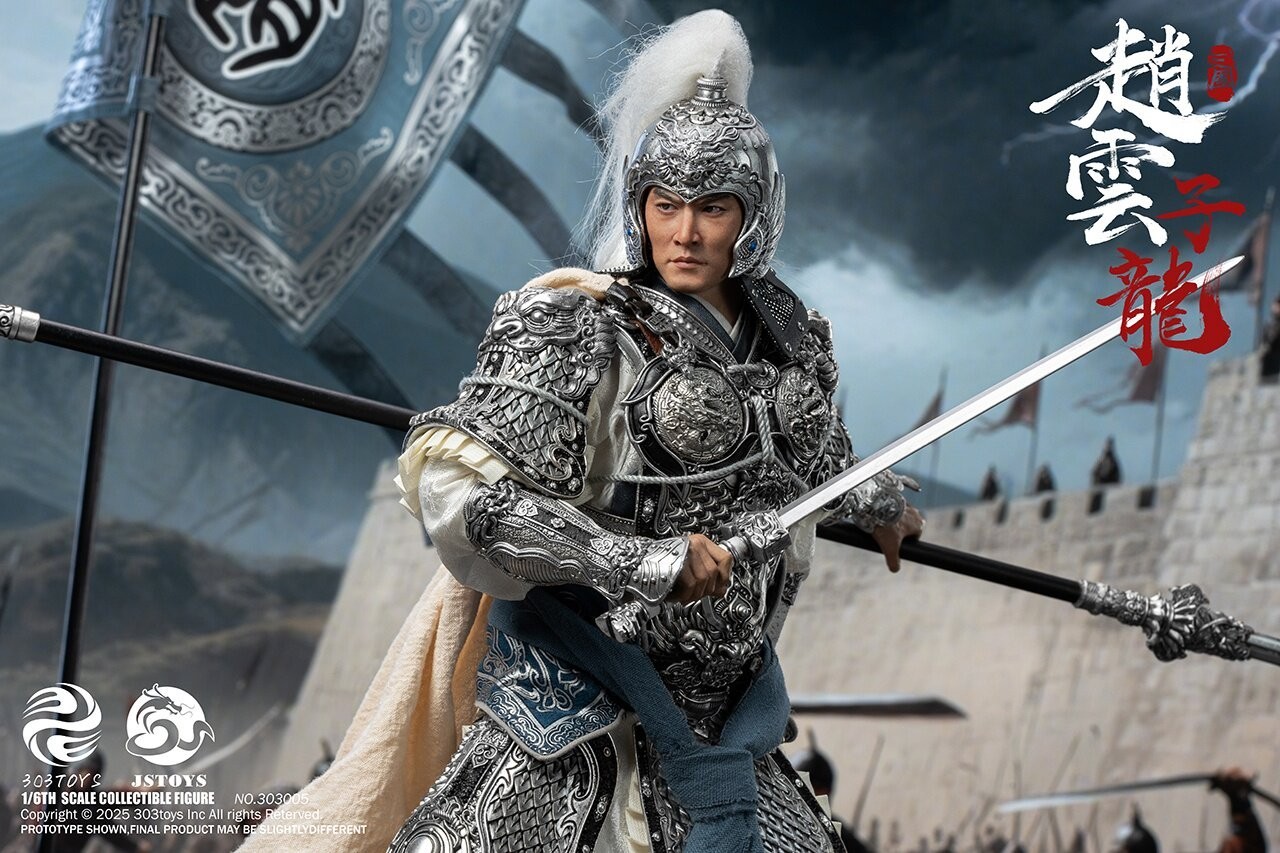 303TOYS x JSTOYS 303005 1/6 Zhao Yun Gratitude Edition Action Figure Soldier Toy