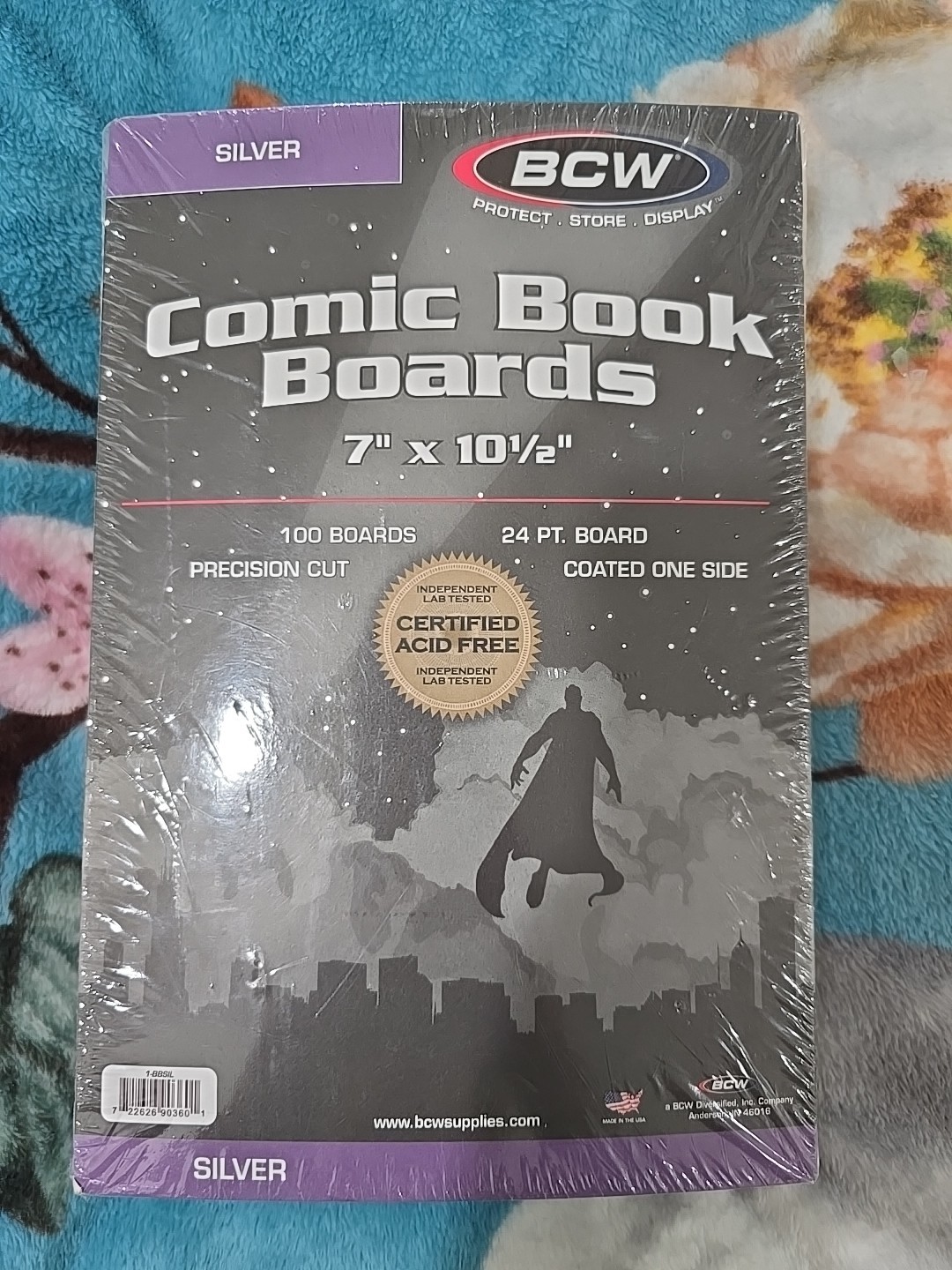 BCW Silver Comic Backing Boards 100ct Pack