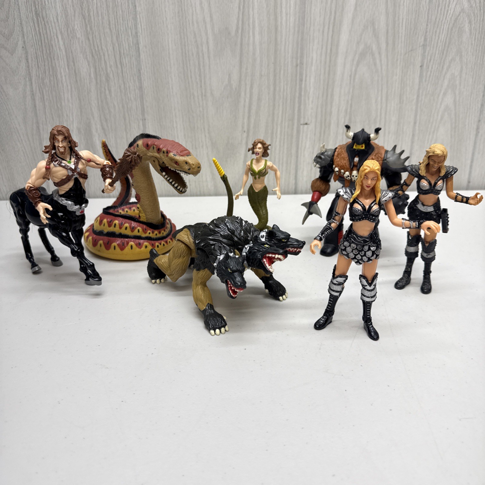 LOT 7 Hercules & Xena Action Figures 90s Toys *READ*