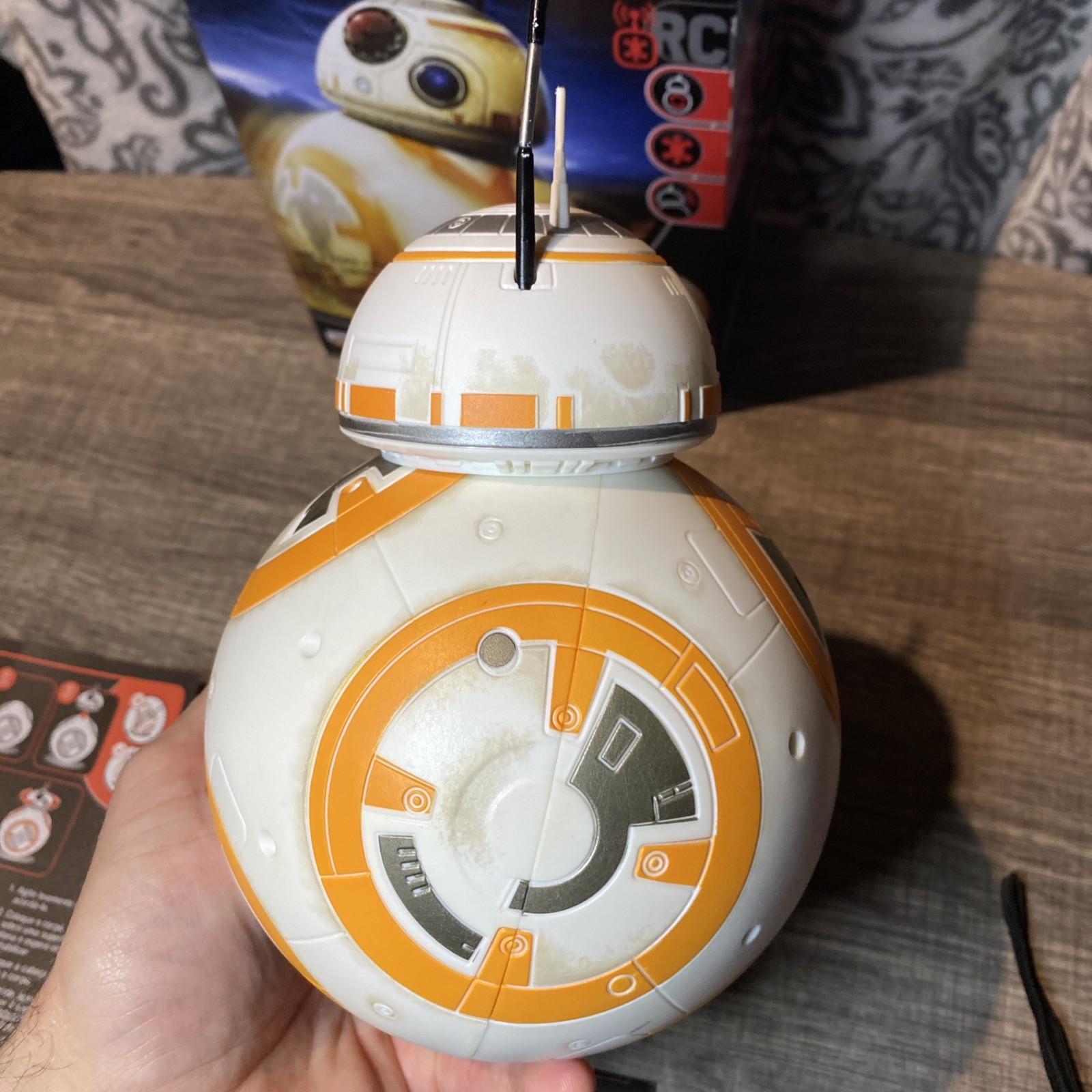 BB-8 Star Wars Remote Control The Force Awakens RC Droid pre-owned, works great