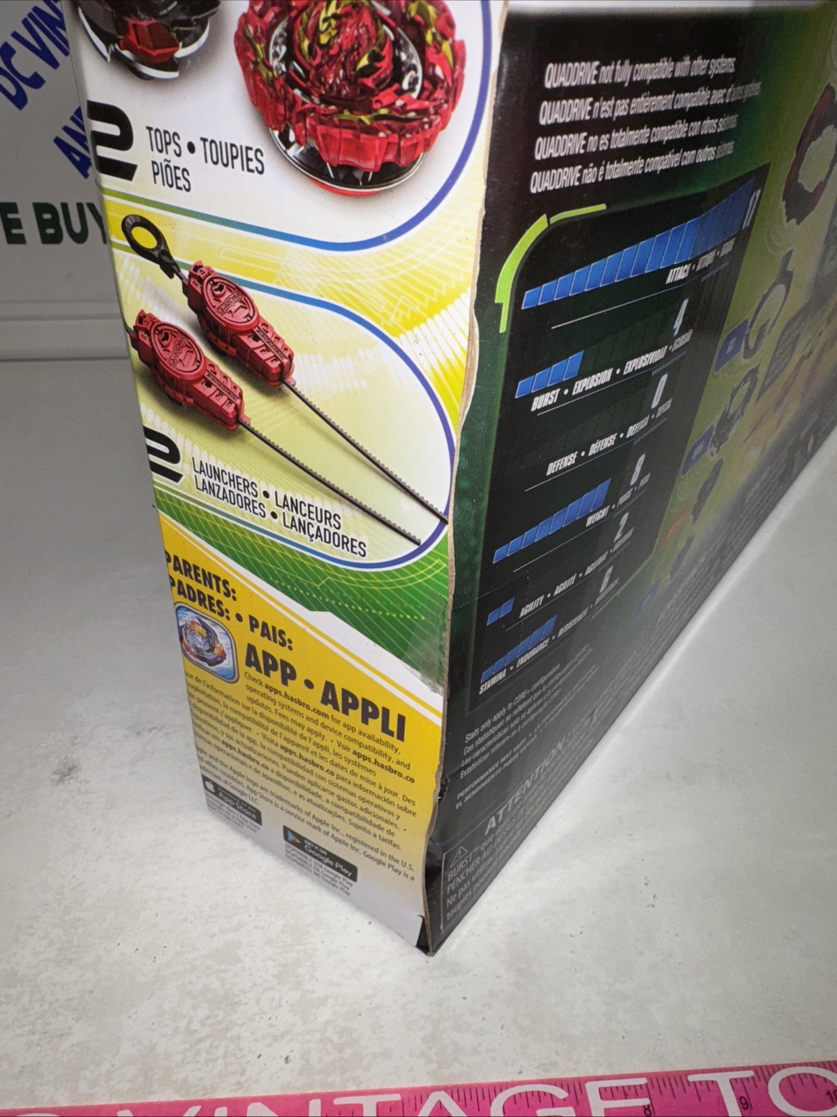 BEYBLADE Burst QuadDrive Interstellar Drop Battle Set-NEW Sealed BOX 🔥