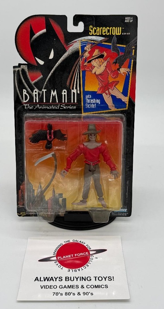 1993 Scarecrow MOC Batman The Animated Series Kenner Figure NEW