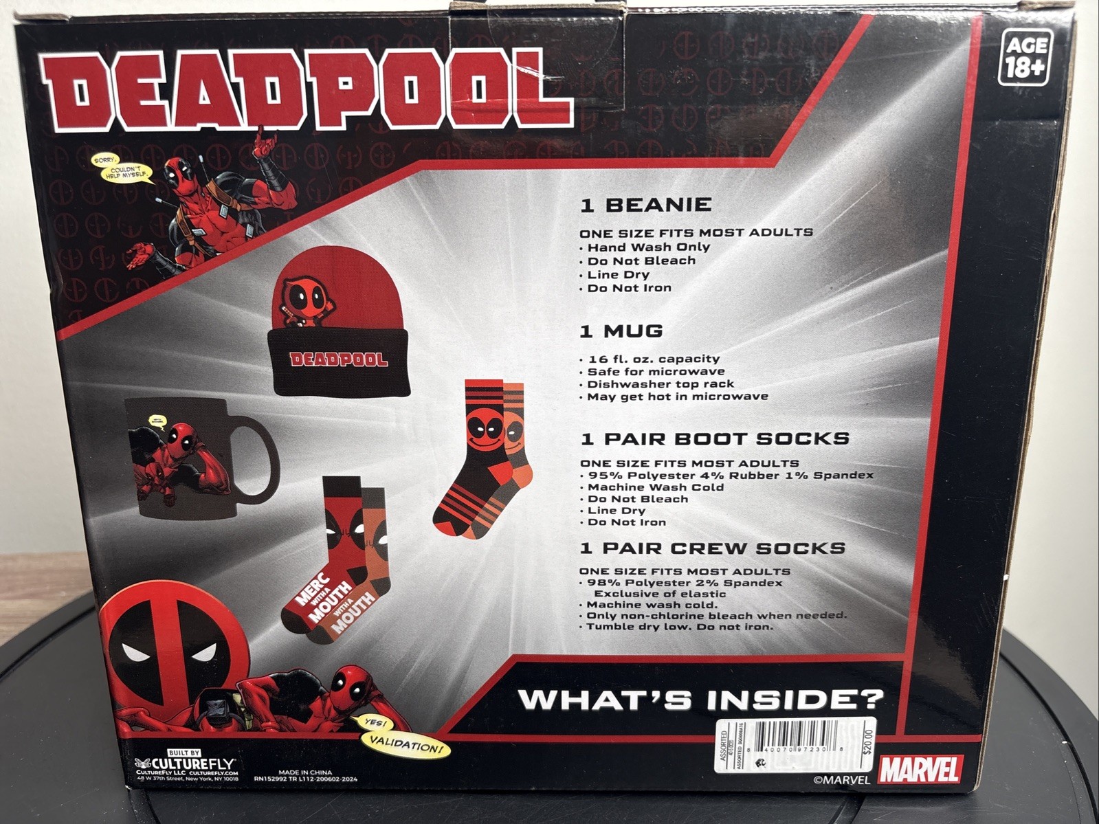 Marvel Deadpool Gift Box