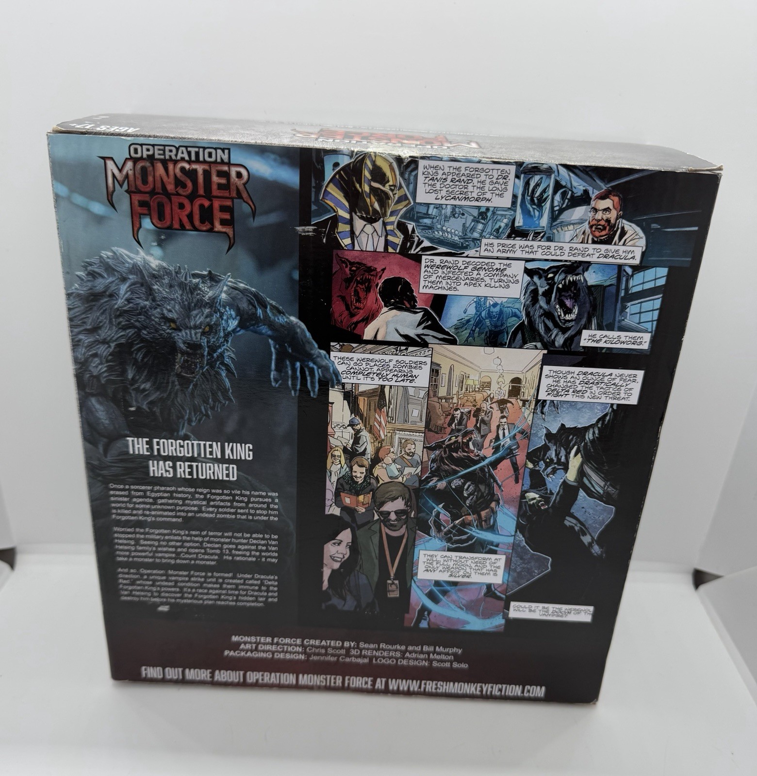 Operation: Monster Force Season 01 Primal Killoworg 1/12 Scale Action Figure