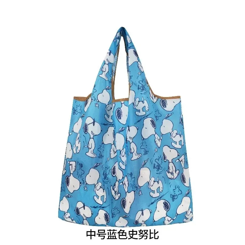 Snoopy Foldable Shopping Bag – Large, Reusable, Waterproof Tote
