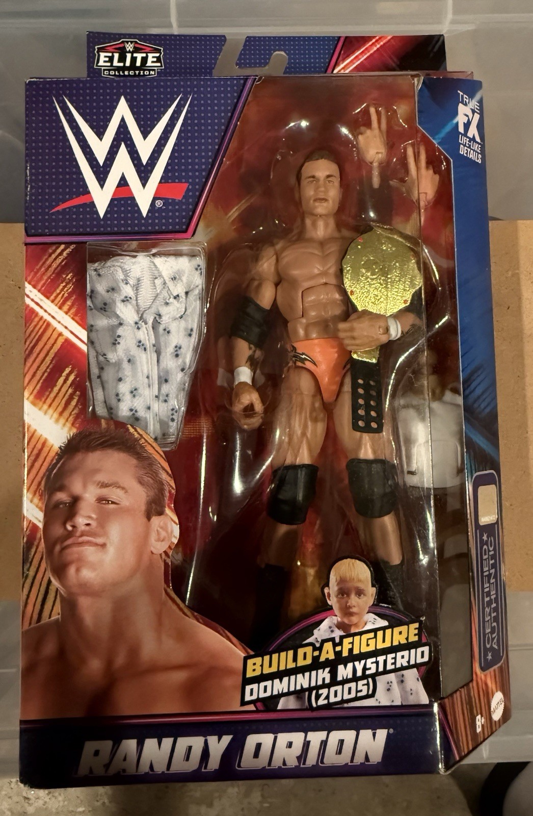 WWE Elite Series SummerSlam Randy Orton (+ BAF Dominik Mysterio Parts)