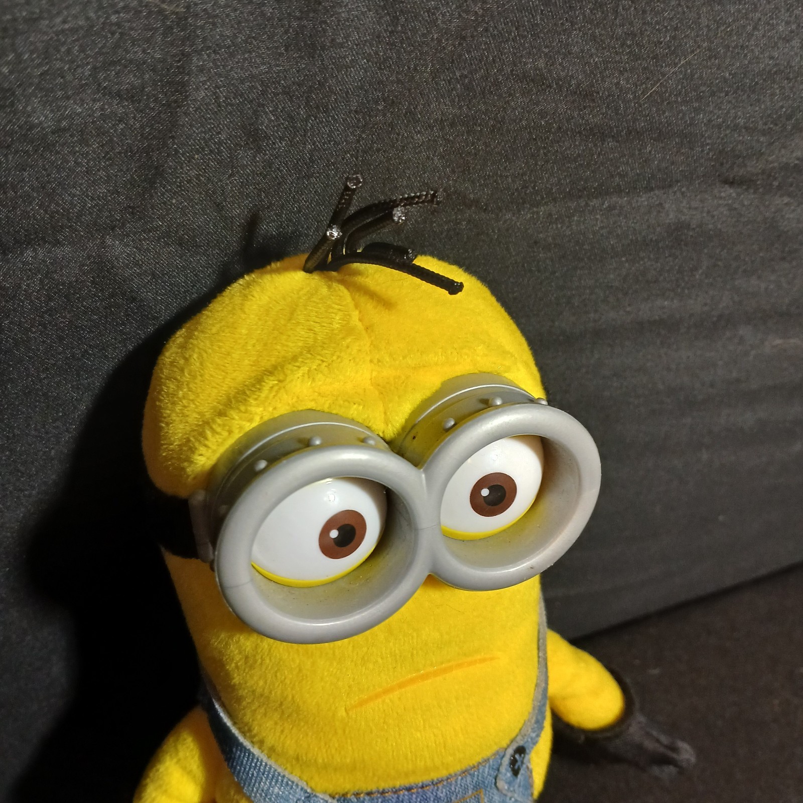 Minions Plush Toy 7&Prime; Despicable Me Universal Studios Kevin Cut Tag