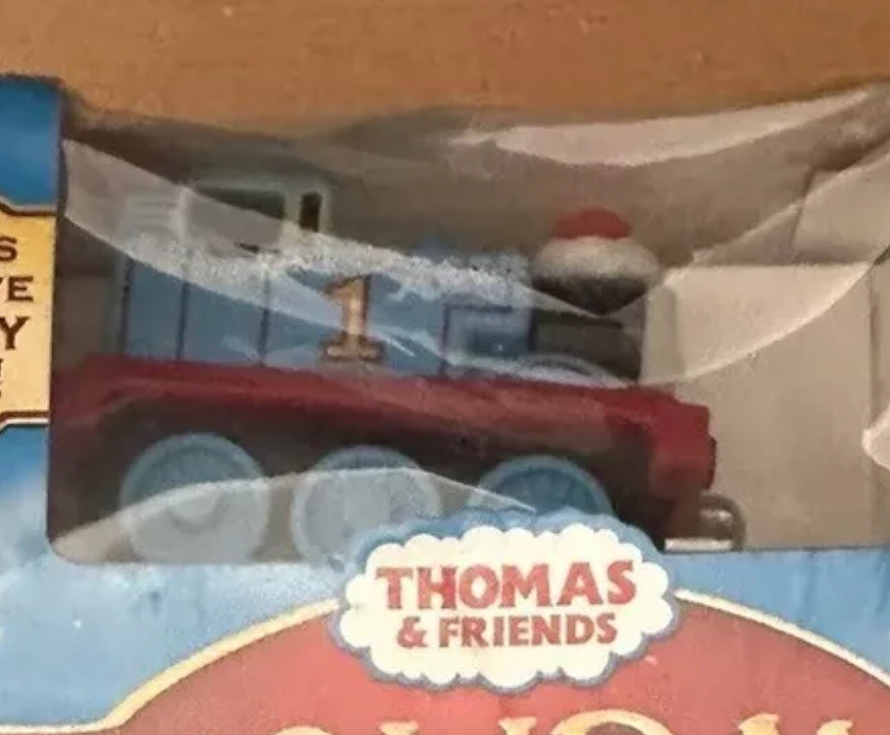 Learning Curve Thomas Train Take Along Diecast Christmas Thomas! DVD! New