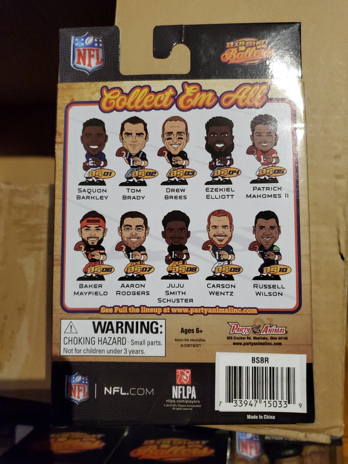 Running Back Saquon Barkley New York Giants – Big Shot Ballers NFL Action Figure