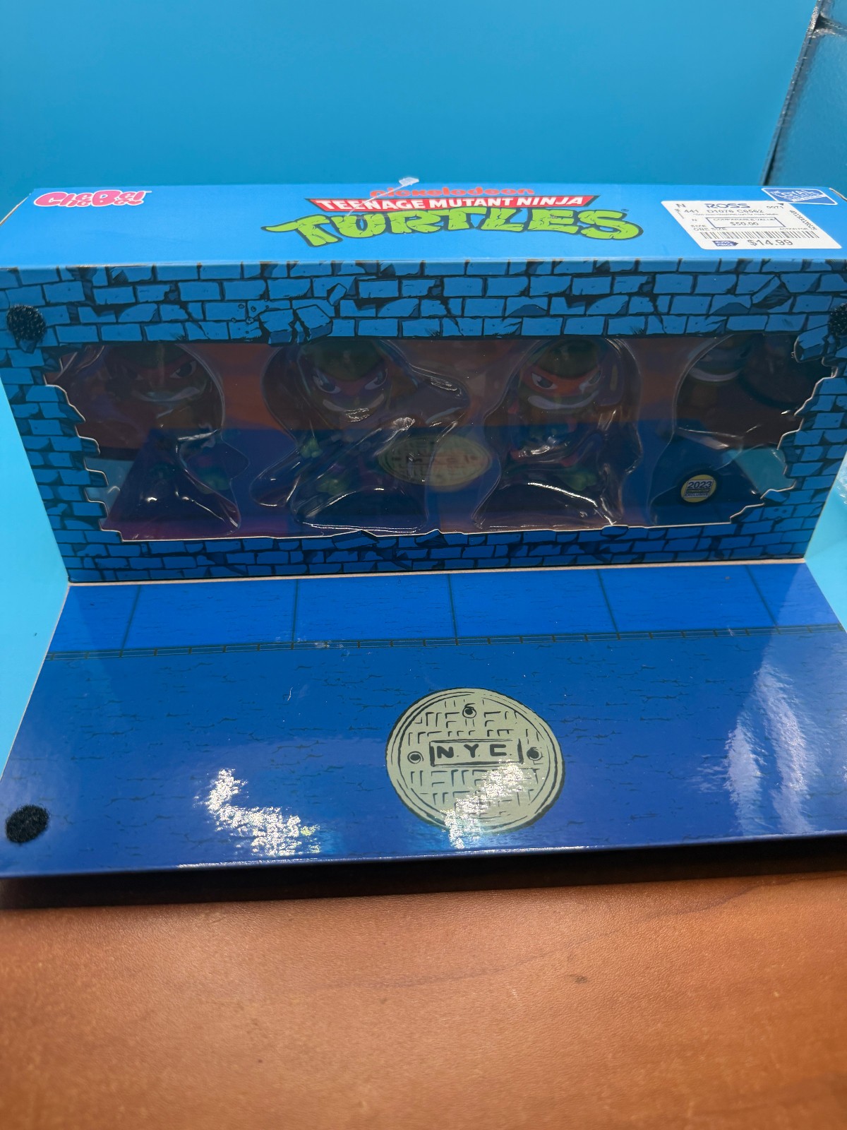Teenage Mutant Ninja Turtles Cheebees 4-Pack SDCC Exclusive 2023 Loyal Subjects