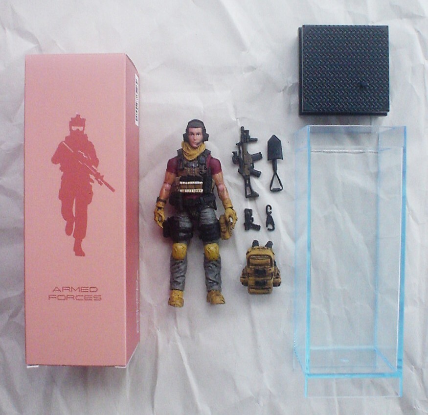 Armed Forces PLA Field Forces Team FIGURE A 1:18 4&Prime; JoyToy military army soldier