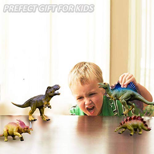 Dinosaur Toy Large Set Realistic Figures Toys Lot for Boys Toddler Kids Playset