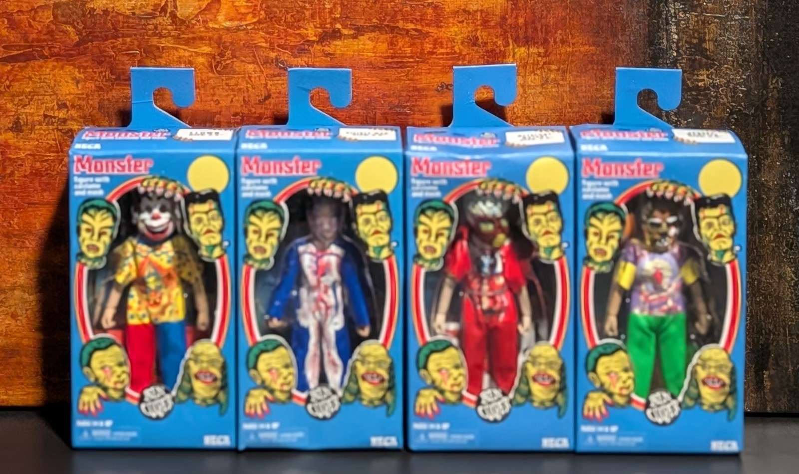 Neca Ben Cooper Costume Kids Collection Monster Halloween Series 6 Set of 4 Figs