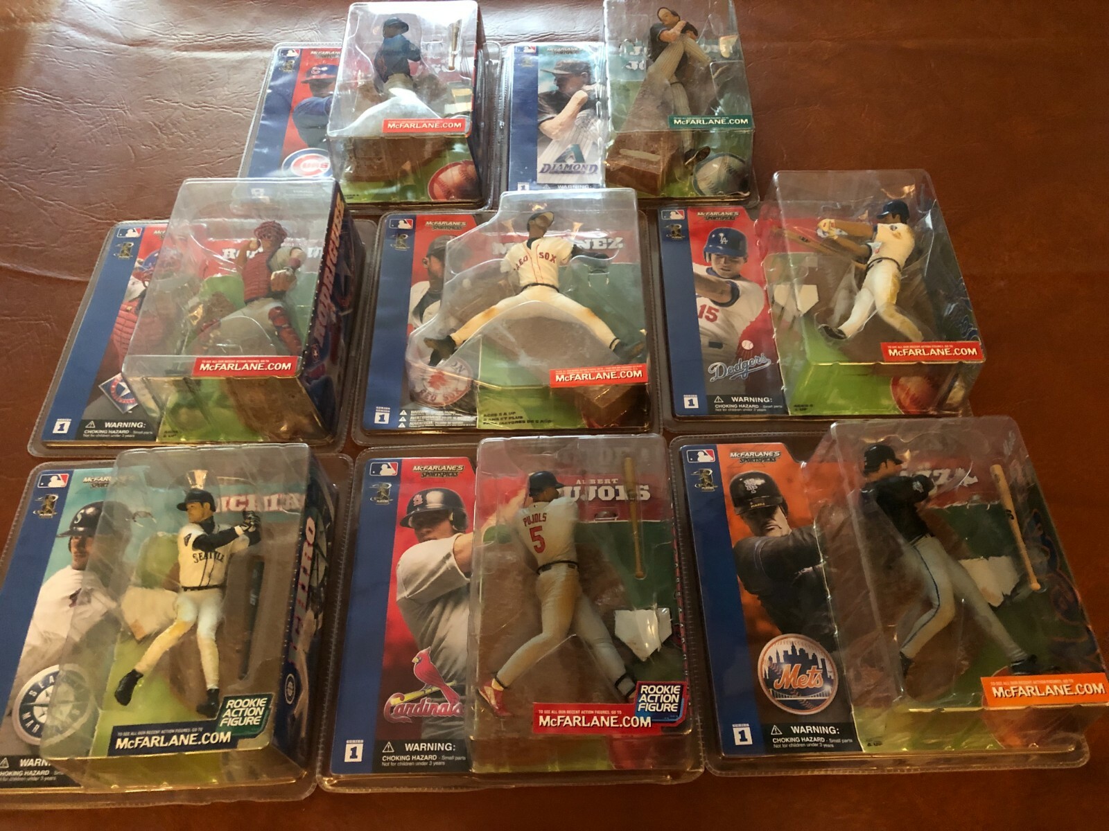 McFarlane Sports MLB Series 1 Action Figures – Complete Set of 8 – Brand New