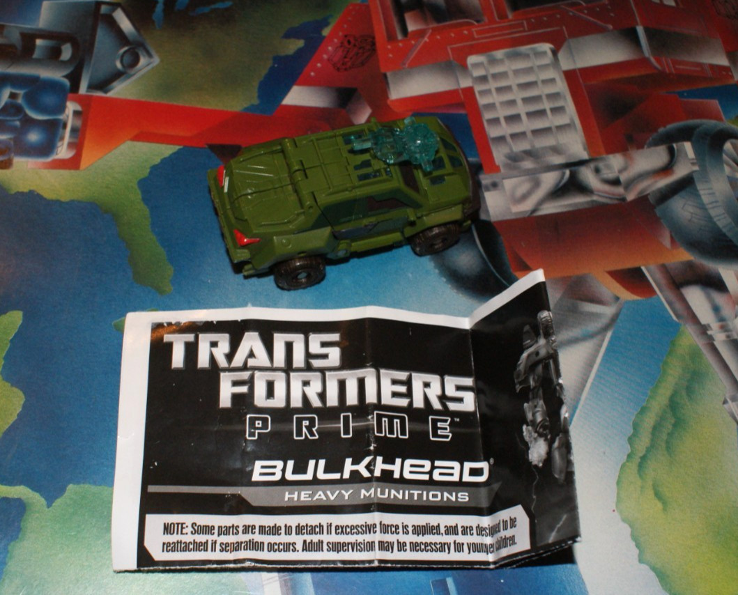 Transformers Bulkhead Complete Prime Cyberverse Commander Class