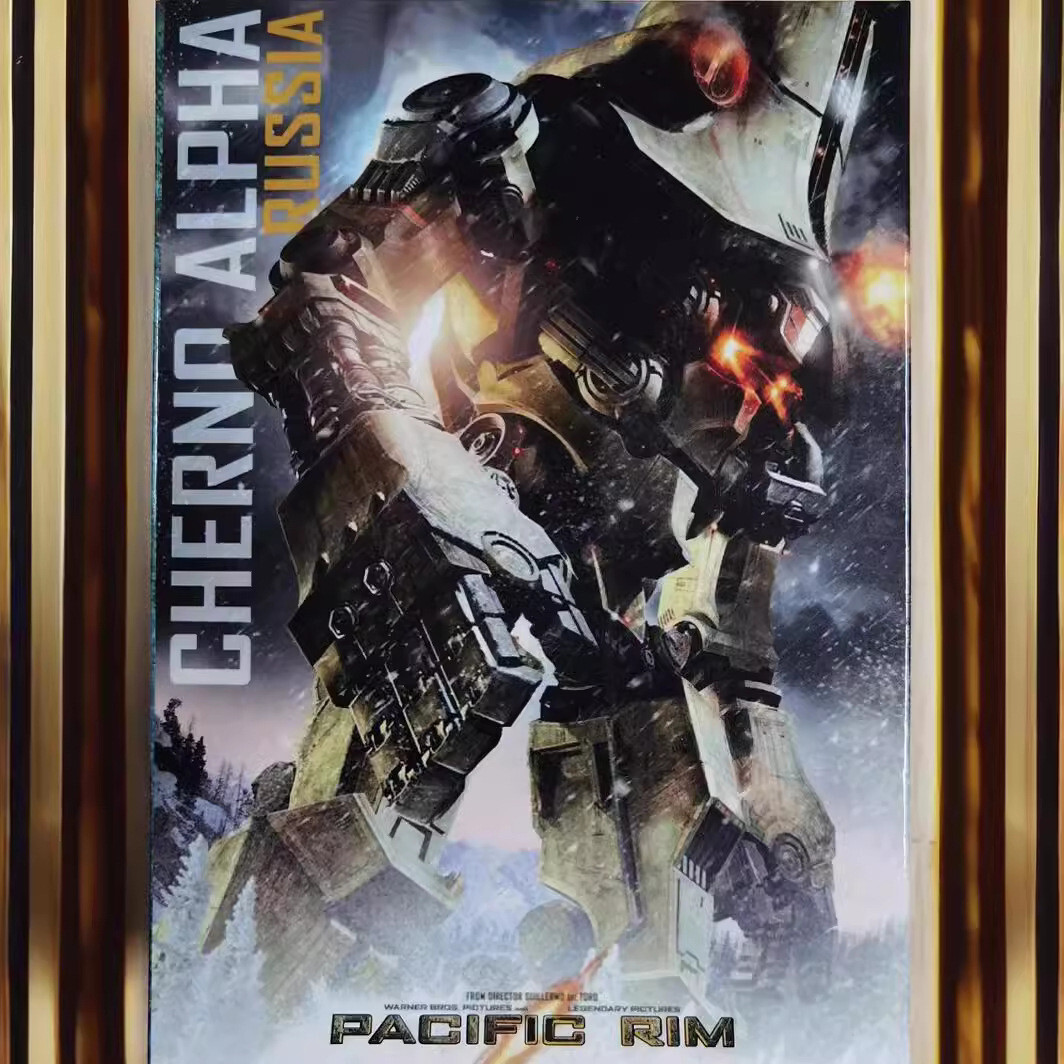 Cherno Alpha Jaeger 7&Prime; Movable Action Figure w/LED Toy Statue Pacific Rim in Box