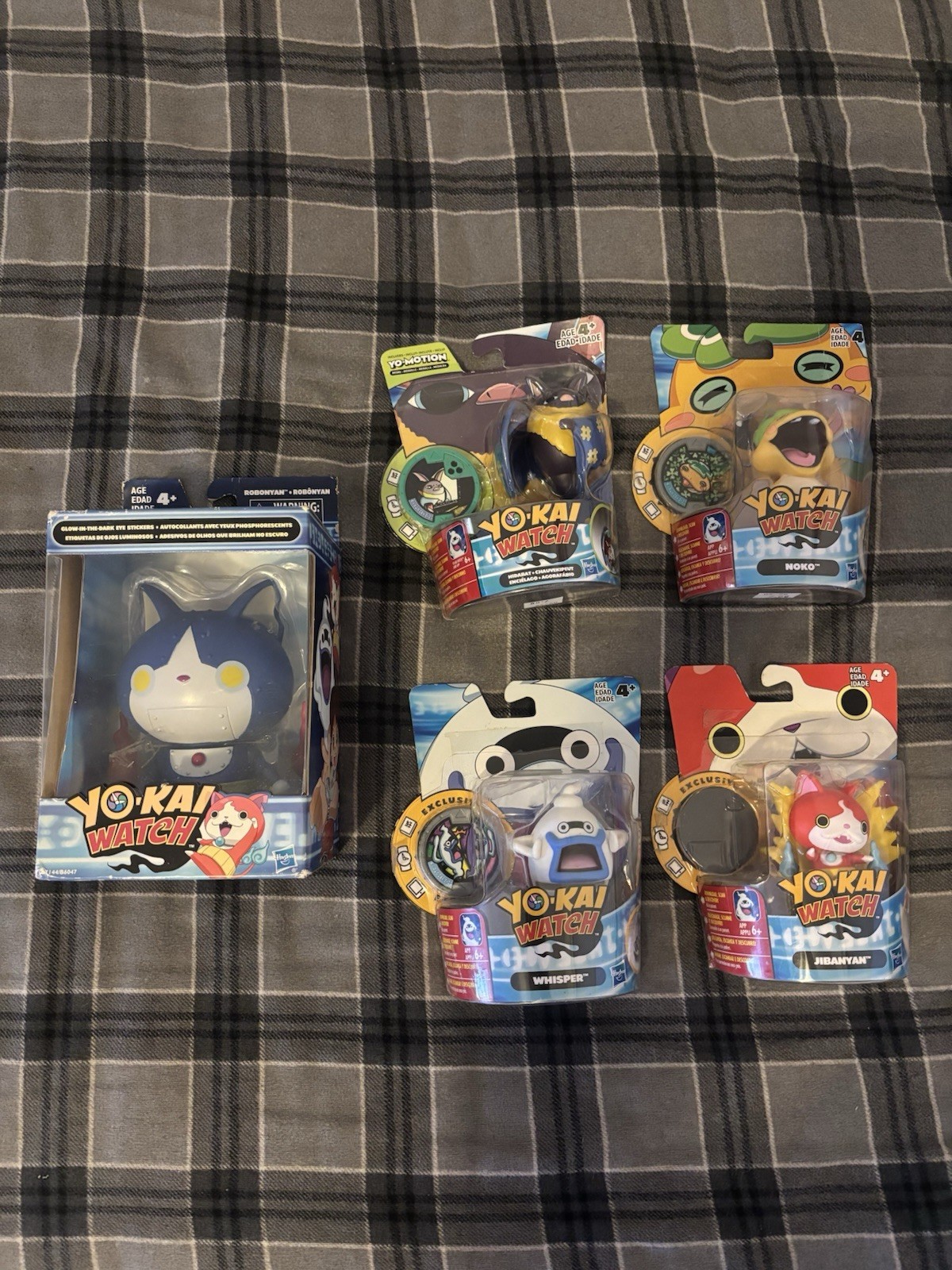 Hasbro Yo-kai Watch Yo-Motion Figure Lot