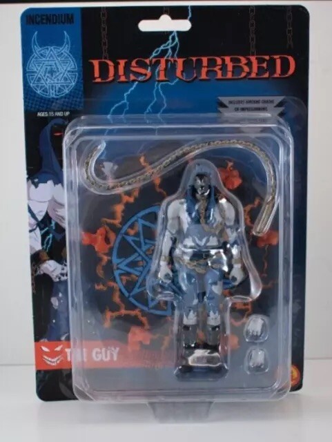 Incendium FigBiz DISTURBED THE GUY Action Figure (2023) Heavy Metal BRAND NEW