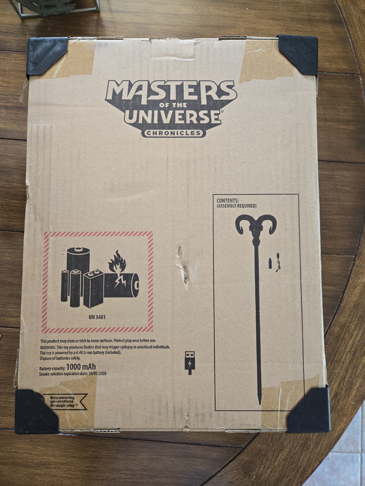 Mattel Masters Of The Universe Life-Size Havoc Staff NEW UNOPEN in BOX Skeletor